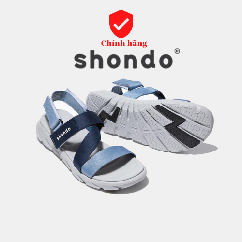 [HCM]Giày Sandals SHONDO F6 Sport - F6S2130-Màu Xám Xanh mới