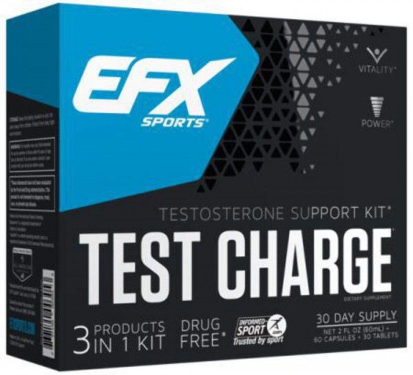 EFX Sports Test Charge Testosterone Support Kit 1 Kit