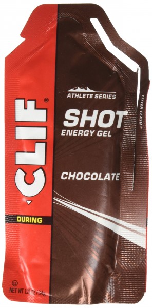 CLIF SHOT - Energy Gels - Chocolate - (1.2 Ounce Packet, 48 Count)