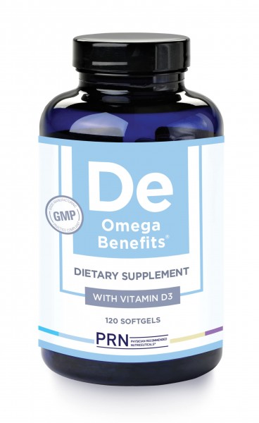 PRN DE Omega Benefits (Original Formula - 4 Per Day Serving) - Support for Eye Dryness - 2240mg EPA & DHA in The Triglyceride Form | 1 Month Supply