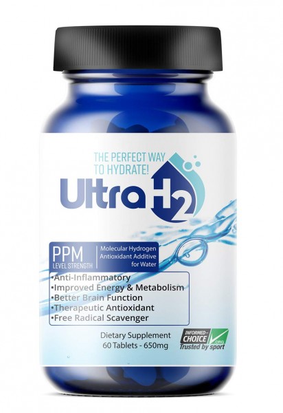 UltraH2 Molecular Hydrogen 650mg, Rich Hydrogen Magnesium Water Supplement, May Increase Cell Energy & Immunity Enhancement, May Therapeutic Antiox...