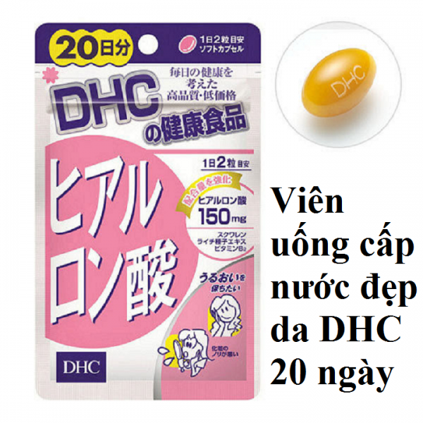 Viên uống cấp nước đẹp da Hyaluronic Acid DHC