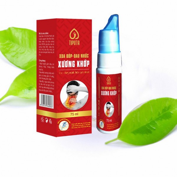 Xịt Xoa Bóp Chữa Đau Nhức Xương Khớp TIPUTA